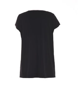 Red Or Black Color Ladies Fashion Tops Womens Dressy T Shirts Eco Friendly
